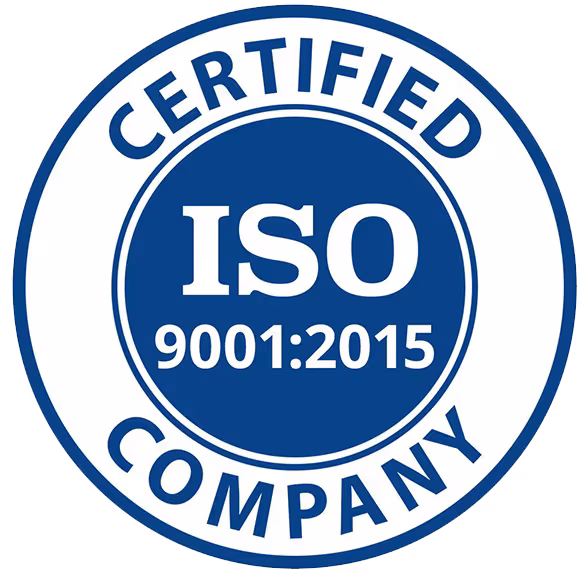 Logotipo oficial de ISO 9001:2015